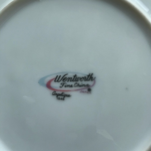 MCM Wentworth “Angelique” Fine China Set- Mid Century NOTE:$30 Extra Shipping - Picture 6 of 12